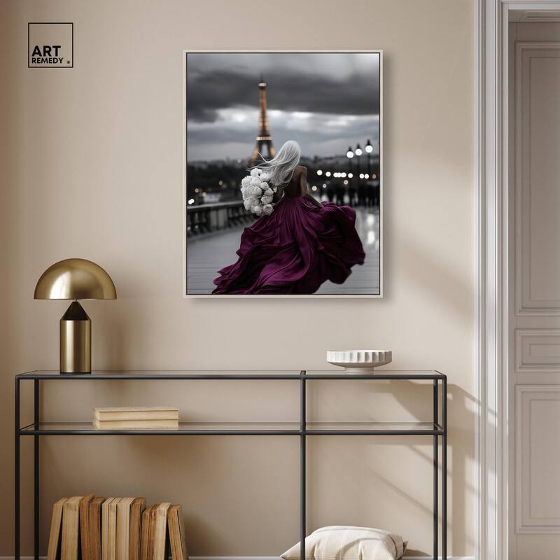 City of Love Canvas by Art Remedy