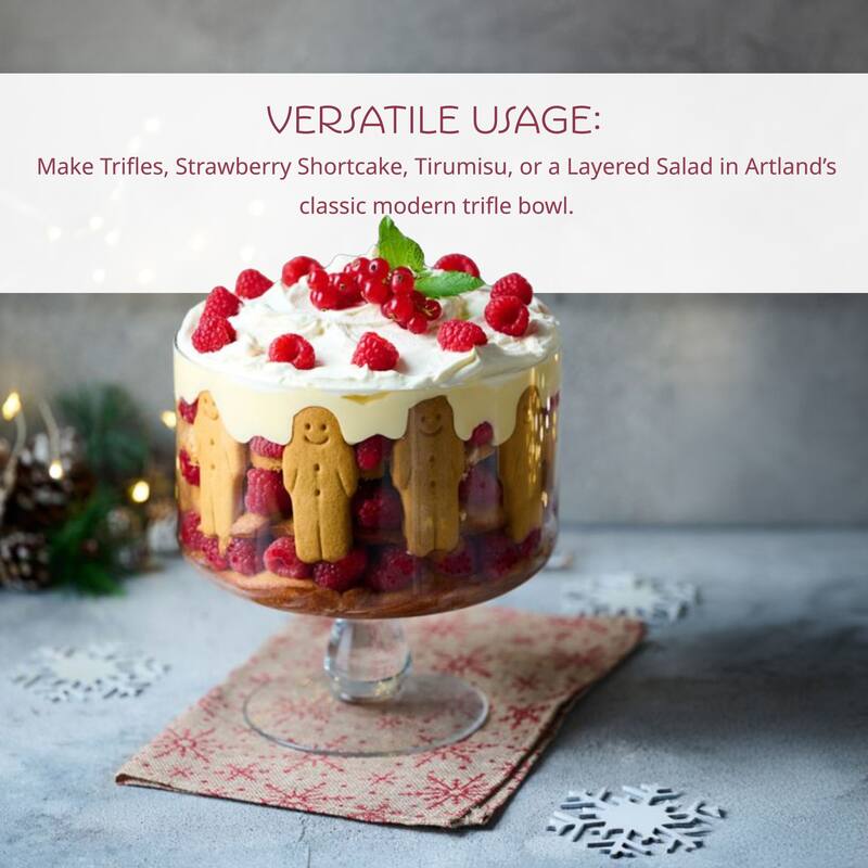 Artland Simplicity Trifle Bowl - 110 oz