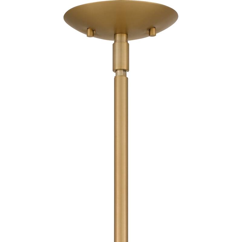 Kimberly 5-Light Brushed Weathered Brass Chandelier