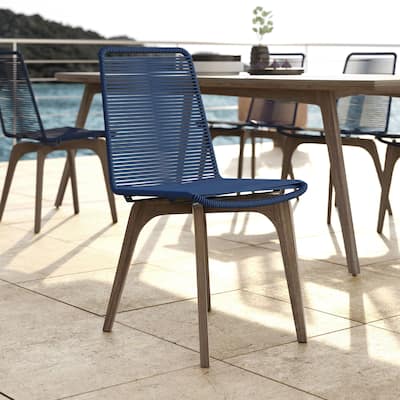 Laced Outdoor Dining Chair Set of 2
