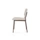 preview thumbnail 6 of 47, Amisco Sullivan Upholstered Dining Chair with Open Back and Metal Legs