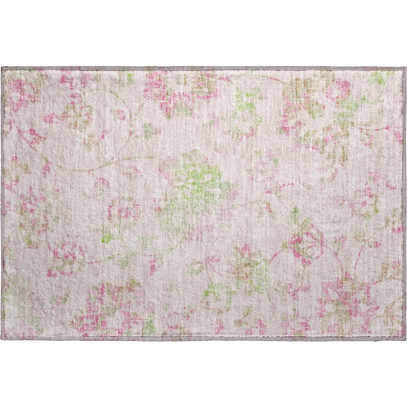 Premium Washable Super Soft Floral Whimsy Mayfield Rug