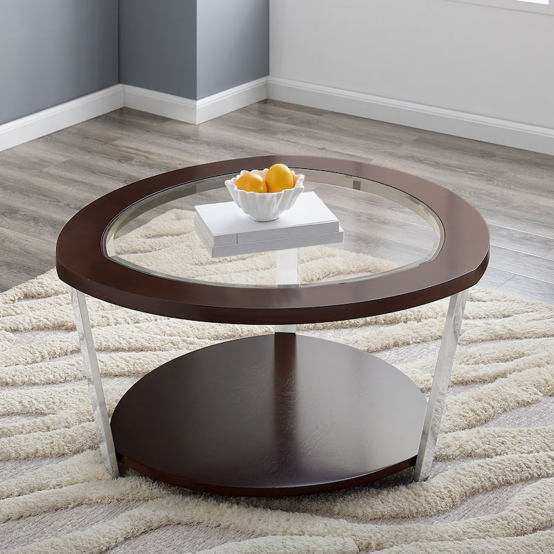 Steve Silver Devine Mixed Media Coffee Table