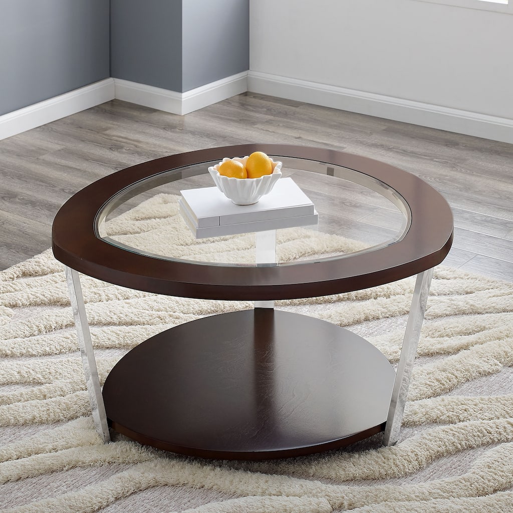 Steve Silver Devine Mixed Media Coffee Table