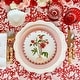 preview thumbnail 6 of 10, Red and White Christmas Tablecloth- Rectangular Carmen