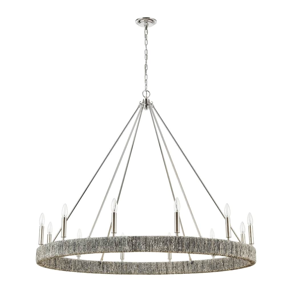 Abaca Rope Chandelier