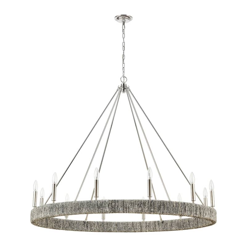 Abaca Rope Chandelier