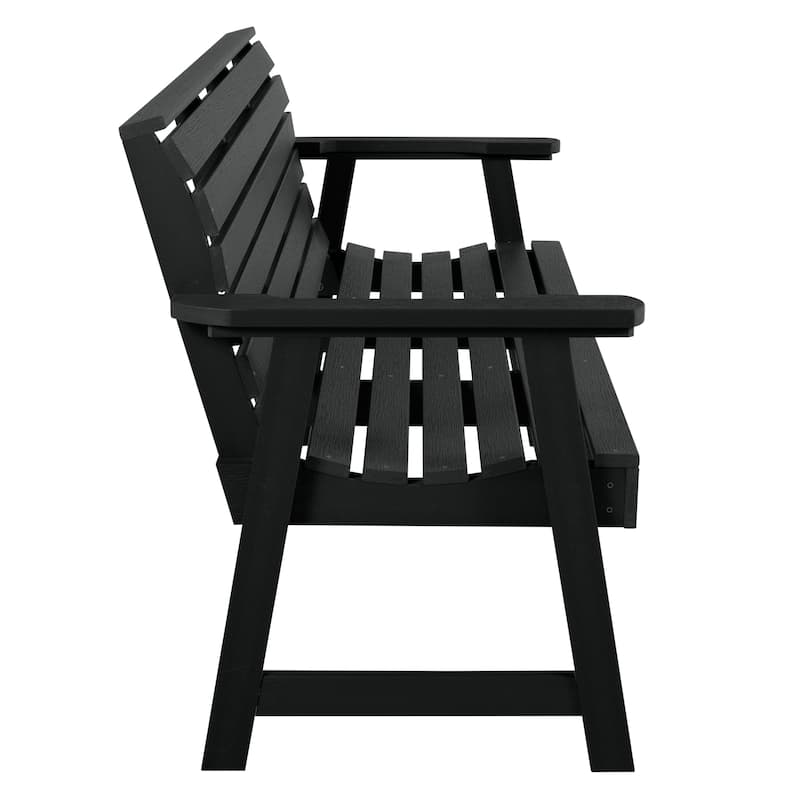 HIGHWOOD Weatherly 5-foot Eco-friendly Synthetic Wood Garden Bench