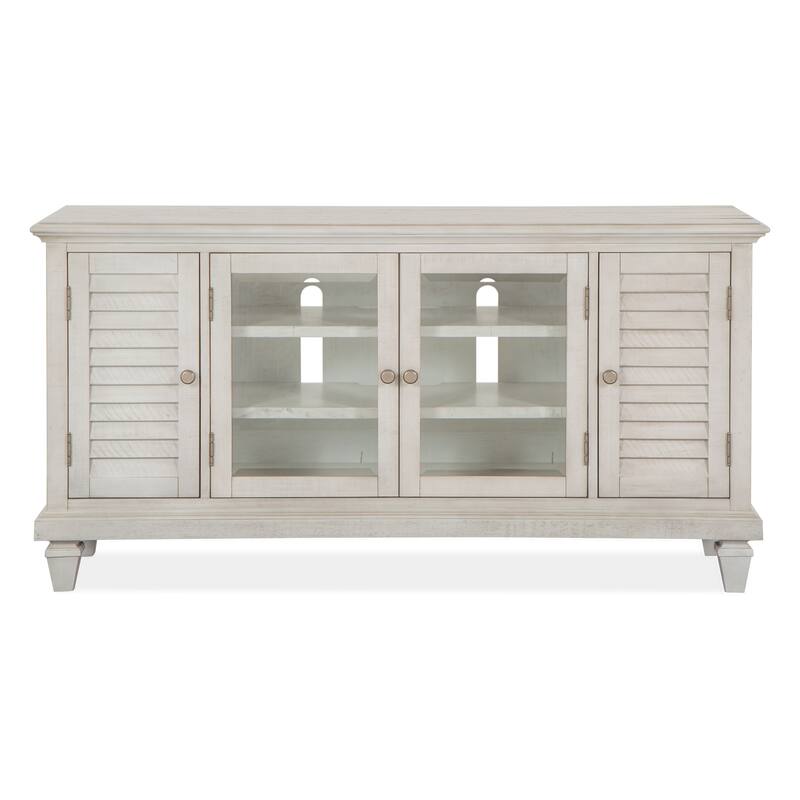 Magnussen Home Newport Alabaster Small Console - W x D x H