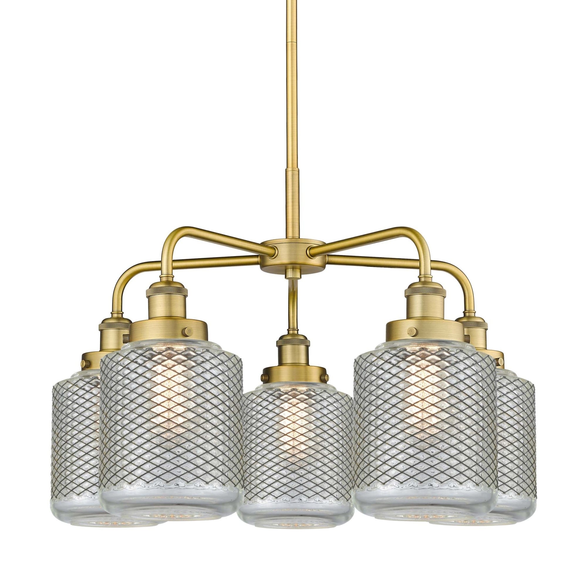 Innovations Lighting 916-5CR-15-24 Edison Chandelier Edison 5 Light