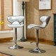 preview thumbnail 5 of 40, Masaccio Leatherette Airlift Adjustable Swivel Barstool (Set of 2)