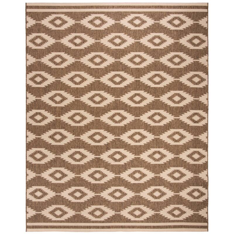 SAFAVIEH Linden Seda Indoor/ Outdoor Waterproof Patio Backyard Rug