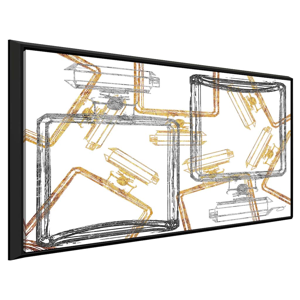 "Toss" by Jodi Print on Floating Canvas