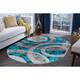 Orelsi Collection Abstract Area Rug