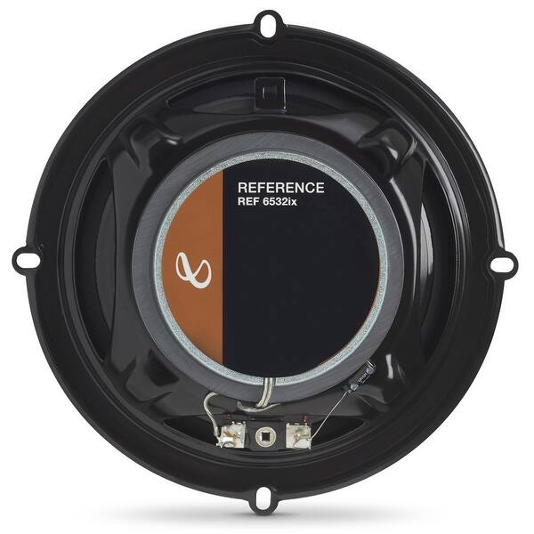 Shop Infinity Ref 6532ix 6 1 2 2 Way Coaxial Speakers Black Overstock 30816334