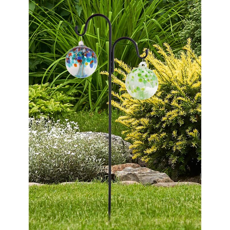 Tree of Life - Devotion Hand Blown Art Glass Ornament-8"D - 8 inch