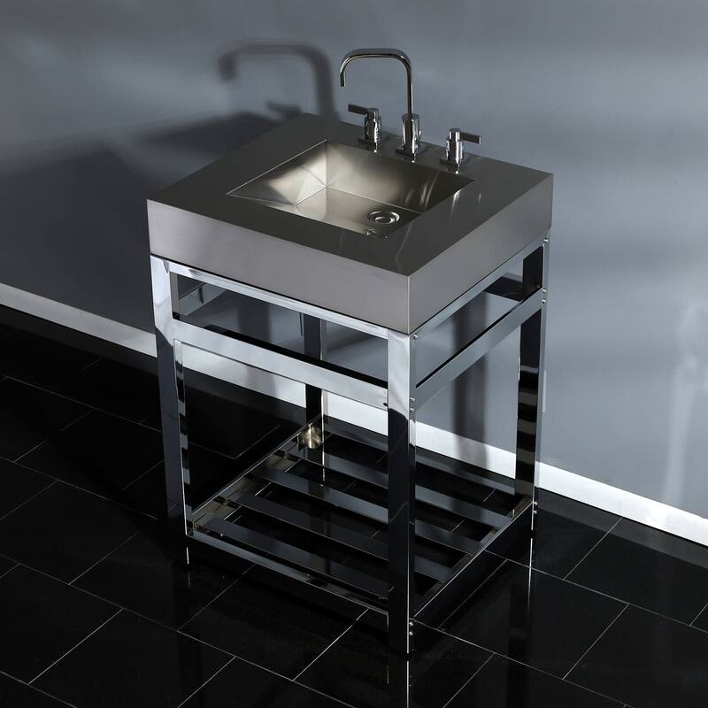 Kingston Brass Kingston Commercial 25" Wide Console Sink Set
