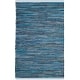 preview thumbnail 43 of 82, SAFAVIEH Handmade Rag Rug Bookem Casual Stripe Cotton Rug with Fringe 4' x 6' - Blue/Multi - Rectangle