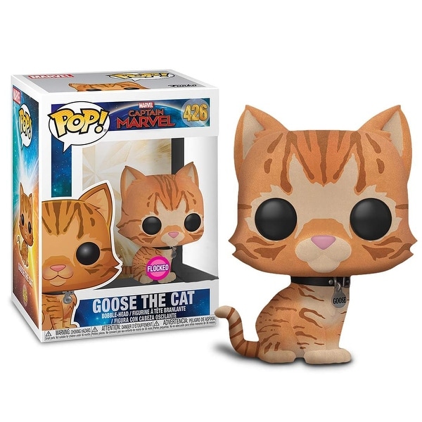 funko pop goose the cat flocked