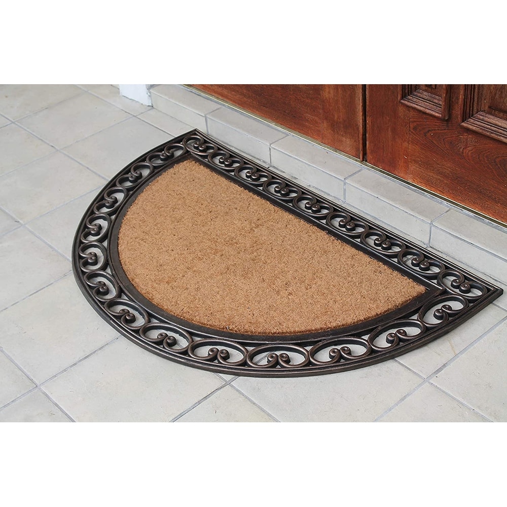 A1HC Natural Coir and Rubber Large Door Mat, 18X48 Thick Durable Doormats  for Indoor Outdoor Entrance - On Sale - Bed Bath & Beyond - 29194795