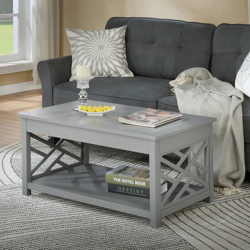Porch & Den Altadena Coffee Table and Two End Tables with Drawer