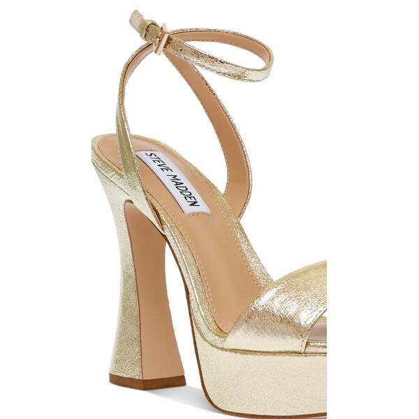 Steve Madden Women's Lashed Platform Sandals Yellow Size 9 M - 9 M