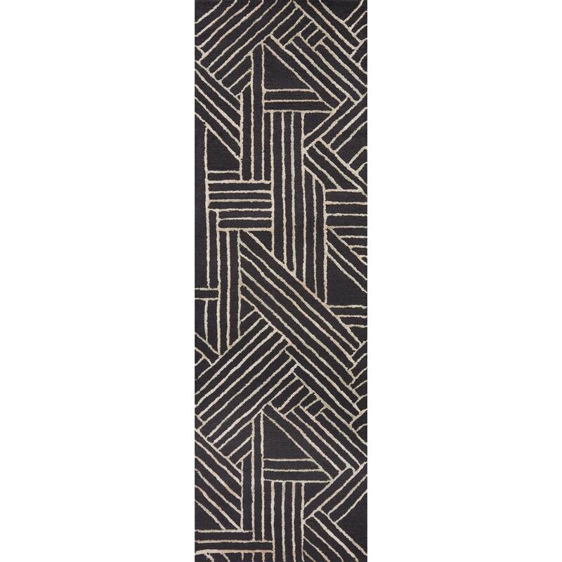 Alexander Home Reverie 3-D Geometric Modern Area Rug