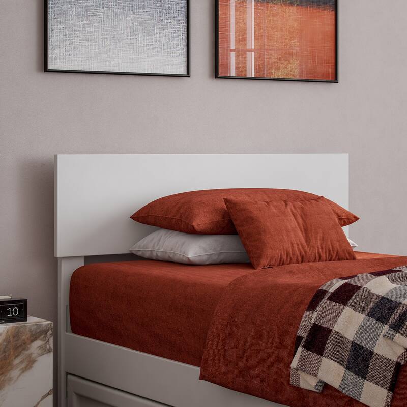 Wesley Platform Bed with Panel Footboard and Storage Drawers