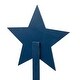 preview thumbnail 7 of 6, Glitzhome Set of 3 Wooden Patriotic Star Yard Stakes
