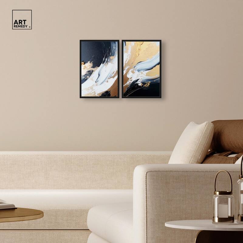 Forces II Canvas Set of 2 by Art Remedy