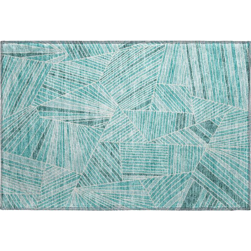Premium Washable Super Soft Modern Mosaic Mayfield Rug