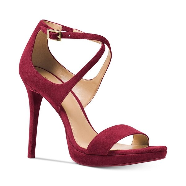 Michael kors womens strappy shoes clearance