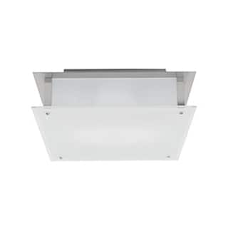 Access Lighting Vision - (s) Dimmable LED -Flush Mount - Brushed Steel - Frosted