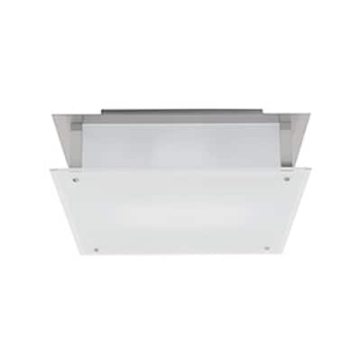 Access Lighting Vision - (s) Dimmable LED -Flush Mount - Brushed Steel - Frosted