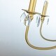 preview thumbnail 3 of 5, Modern Farmhouse 6-Lights French Country Chandelier For Dining Room - 35 in.