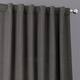 Exclusive Fabrics Italian Faux Linen Curtain (1 Panel)