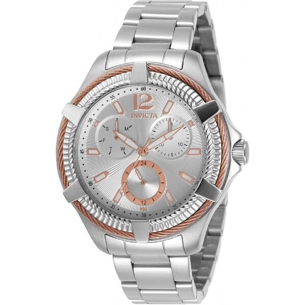 Invicta Women's 30899 'Bolt' Stainless Steel Watch - Silver. Opens flyout.
