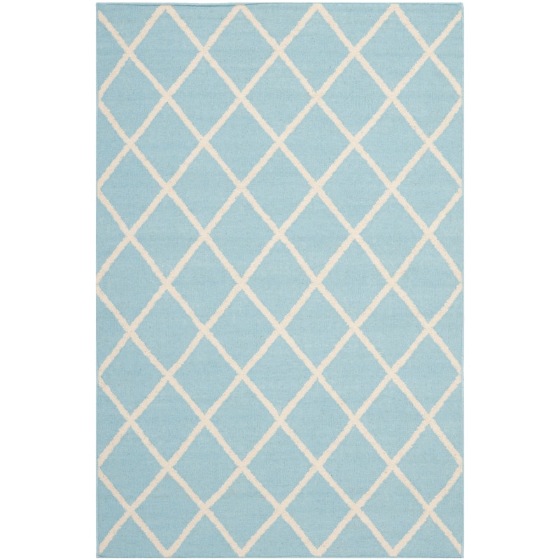 SAFAVIEH Handmade Flatweave Dhurries Valdi Modern Moroccan Wool Rug
