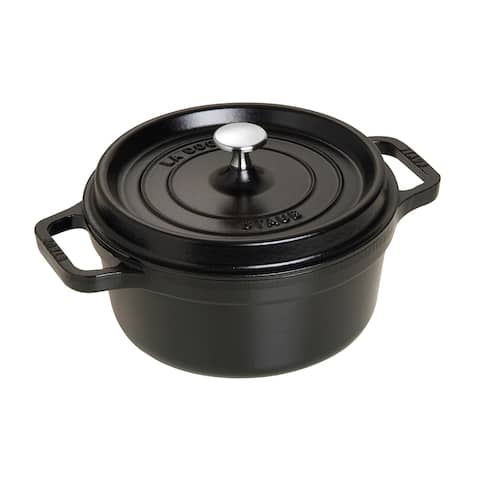 STAUB Cast Iron 2.75-qt Round Cocotte