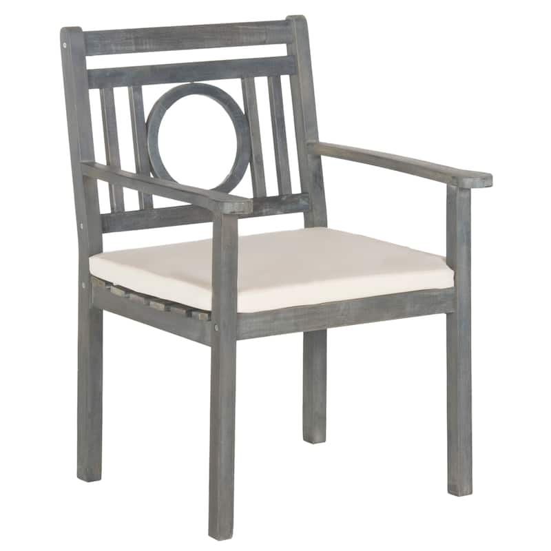 SAFAVIEH Outdoor Dorinne Acacia Wood 5-Piece Dining Set - 35Wx35Dx30H