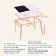 preview thumbnail 7 of 8, Natural Pine Wood Sensory Table with Storage Bins for Kids - 32.1” L x 23.6” W x 19.9” H
