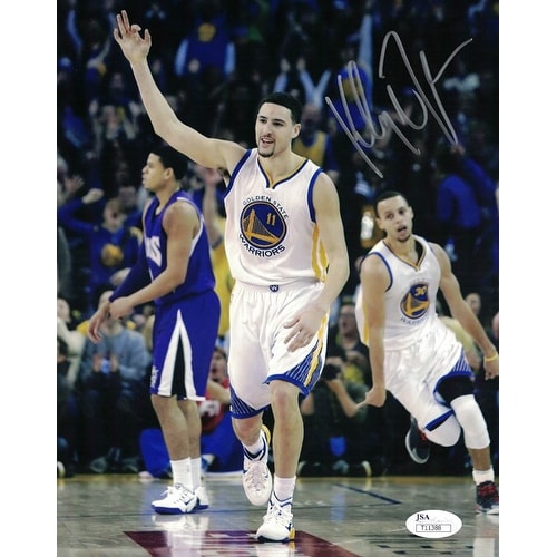 klay thompson signed jersey