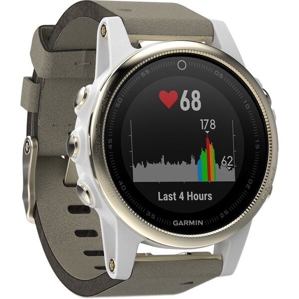 garmin grey suede band