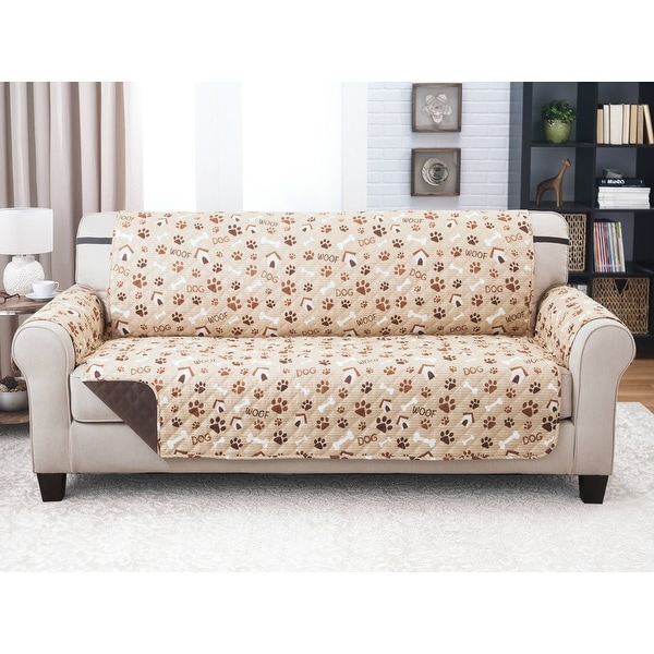 Reversible Furniture Protector XL Sofa Woof Pet 122 x 80 On Sale Bed Bath Beyond 31859448
