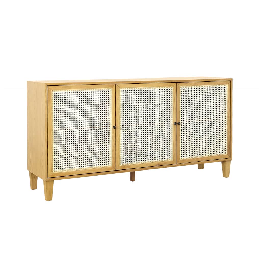 Lorenzo 66" Wide Sideboard, Natural