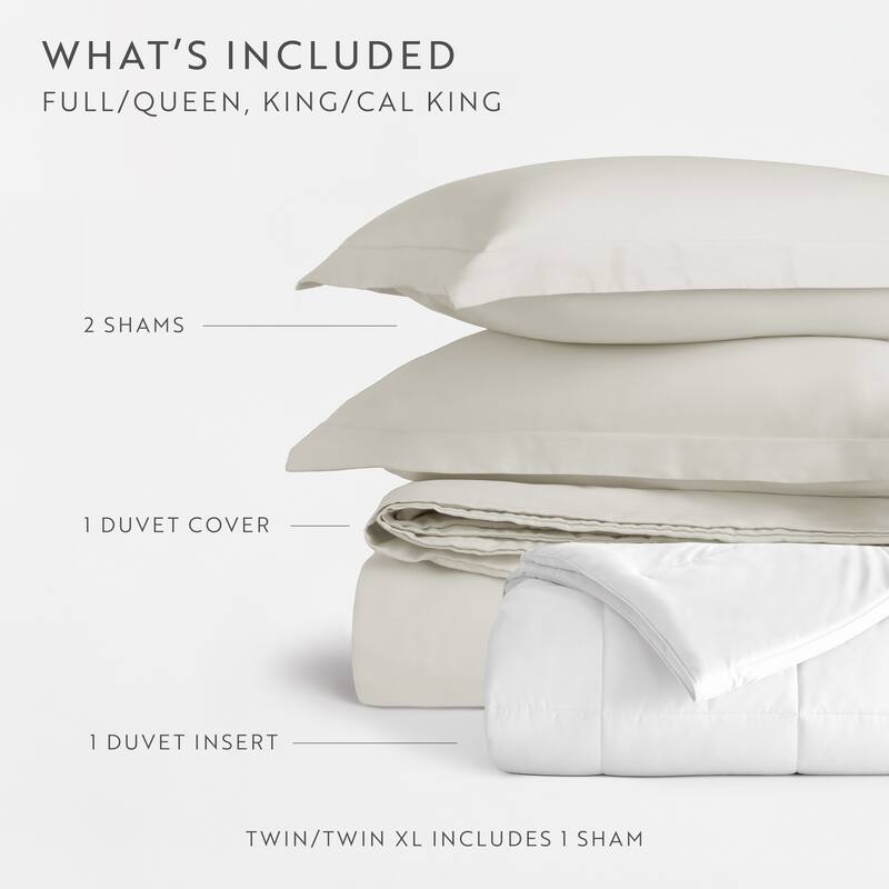 Becky Cameron Ultra Soft 100% Cotton Comforter & Duvet Cover Bundle