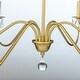 preview thumbnail 4 of 5, Modern Farmhouse 6-Lights French Country Chandelier For Dining Room - 35 in.