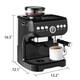 Espresso Machine Commercial Coffee Maker Automatic Garland Steam Milk Frothing Machine