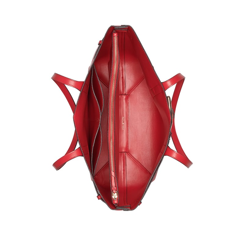 Halston Tasha Tote Bag - Halston Red
