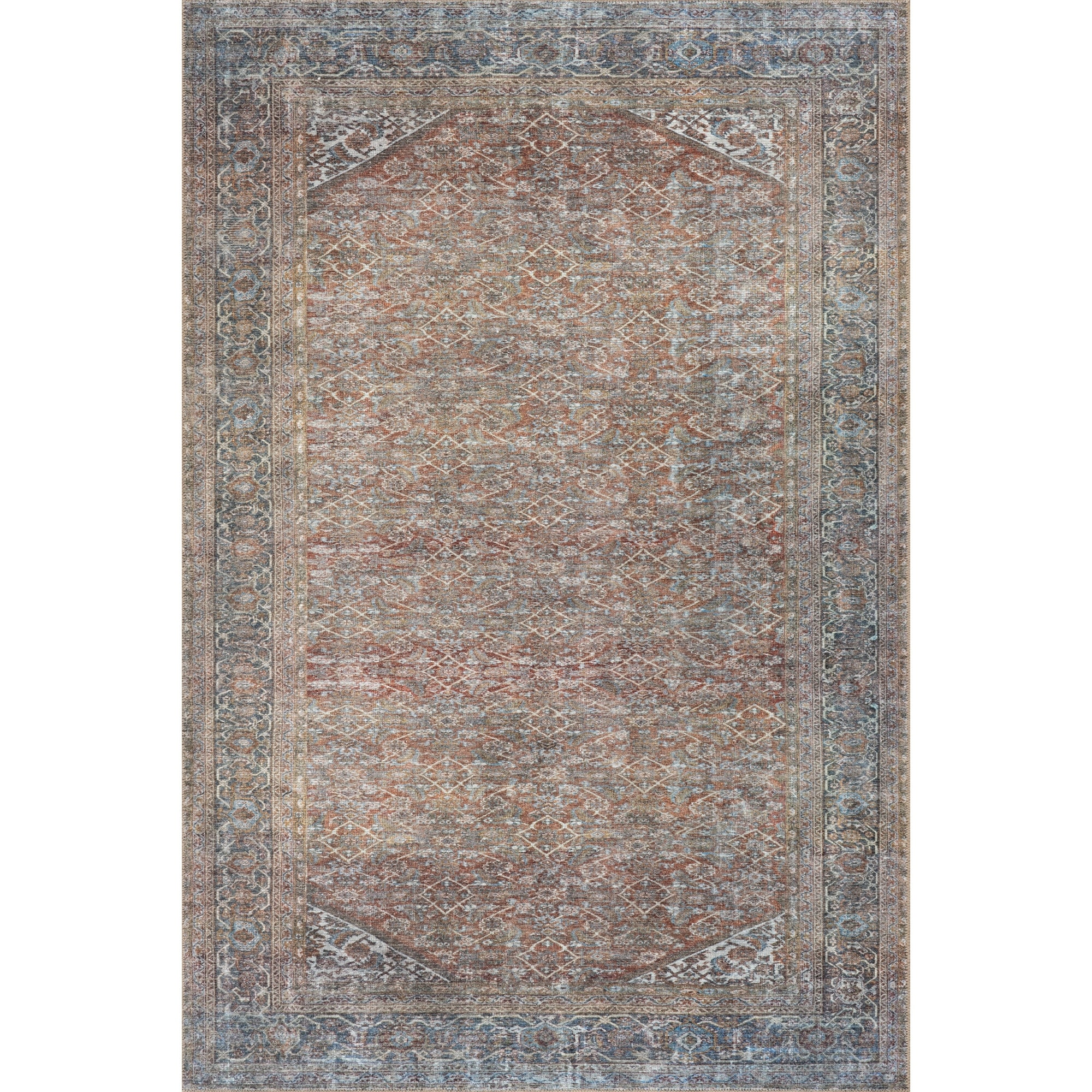 Nuloom Omariah Vintage & Distressed Washable Rug